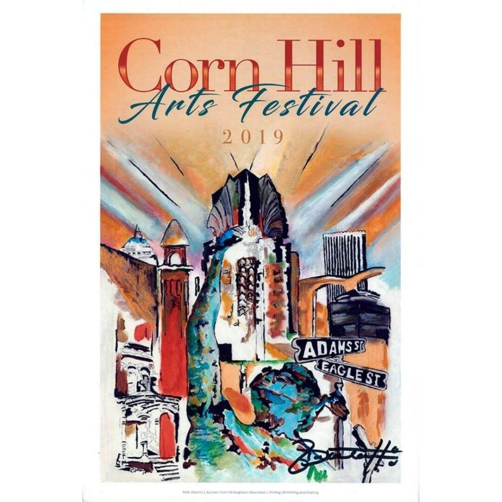 2023 Corn Hill Arts Festival Poster