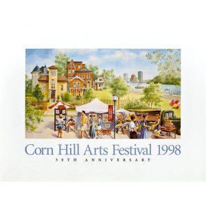 1998 Corn Hill Arts Festival Poster