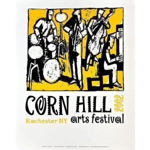 2002 Corn Hill Arts Festival Poster
