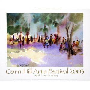 2003 Corn Hill Arts Festival Poster