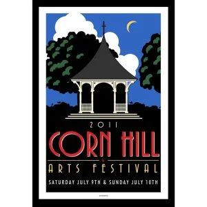 2011 Corn Hill Arts Festival Poster
