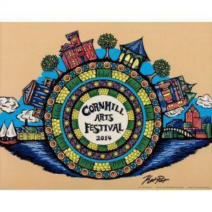 2014 Corn Hill Arts Festival Poster