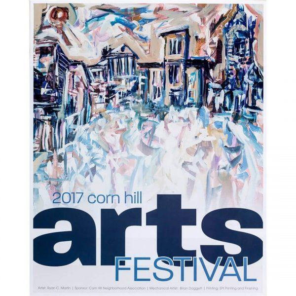 2017 Corn Hill Arts Festival Poster