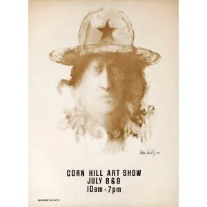 1972 Corn Hill Arts Festival Poster