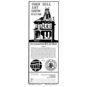 1973 Corn Hill Arts Festival Poster