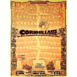 1975 Corn Hill Arts Festival Poster