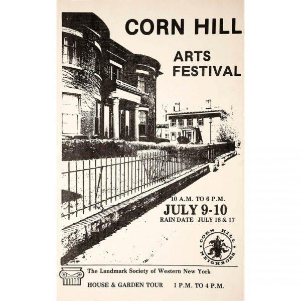 1977 Corn Hill Arts Festival Poster