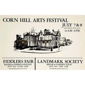 1979 Corn Hill Arts Festival Poster