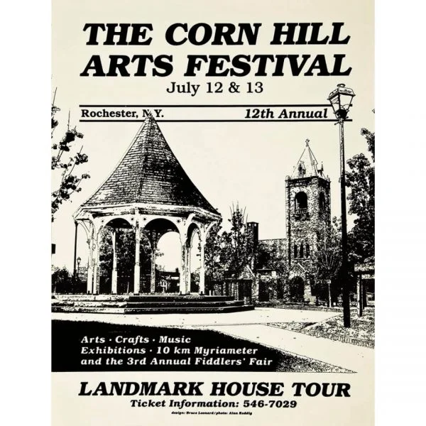 1980 Corn Hill Arts Festival Poster