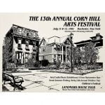 1981 Corn Hill Arts Festival Poster