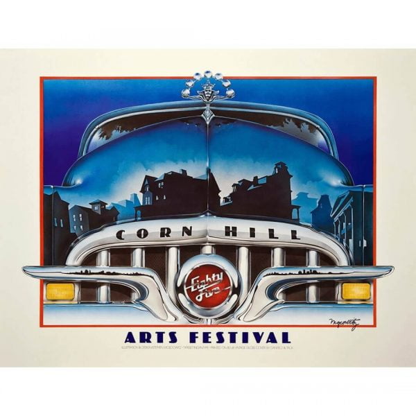 1985 Corn Hill Arts Festival Poster