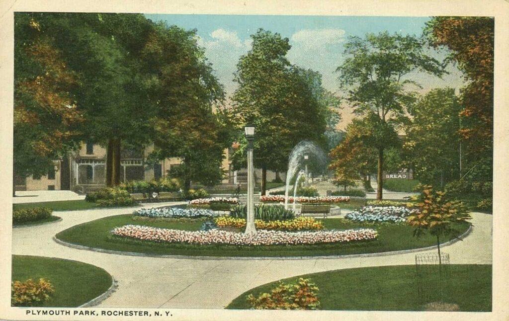 Lunsford Circle Park olmsted
