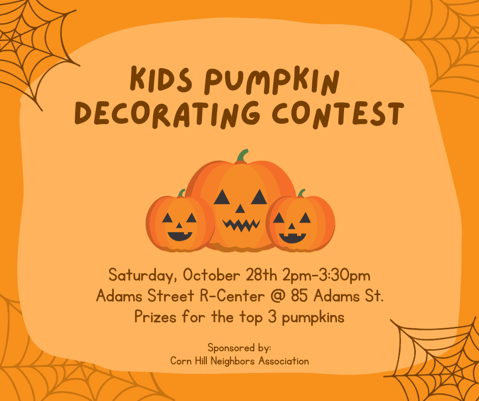 Kids Pumpkin Decorating Contest in Corn Hill